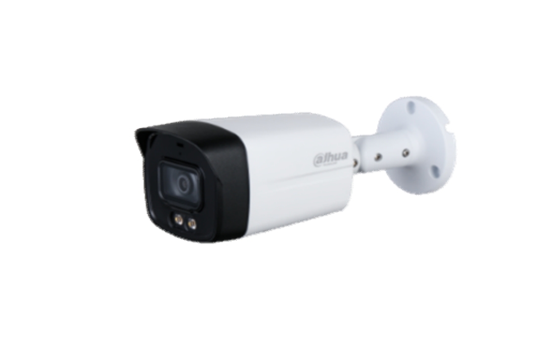 دوربین دیجیتال داهوا ۲مگاپیکسل دیددرشب رنگی دوئل لایت میکروفون دار مدل HAC-HFW1200TLM-IL-A-S6