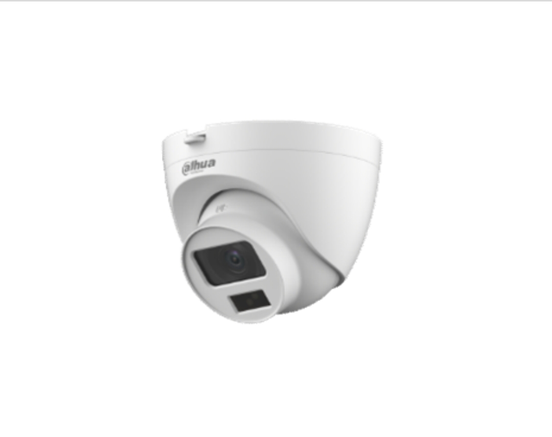دوربین دیجیتال داهوا ۲مگاپیکسل دیددرشب رنگی دوئل لایت میکروفون دار مدل HAC-HDW1200CLQ-IL-A-S6